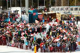 19.01.2014, Seefeld, Austria (AUT): austrian fans - FIS world cup nordic combined, individual gundersen HS109/15km, Seefeld (AUT). www.nordicfocus.com. © Felgenhauer/NordicFocus. Every downloaded picture is fee-liable.