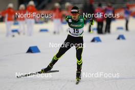 28.02.2014, Lahti, Finland (FIN): Francois Braud (FRA), Fischer, One Way, Rottefella - FIS world cup nordic combined, individual gundersen HS130/10km, Lahti (FIN). www.nordicfocus.com. © Laiho/NordicFocus. Every downloaded picture is fee-liable.