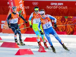12.02.2014, Sochi, Russia (RUS): Kristian Ilves (EST) - XXII. Olympic Winter Games Sochi 2014, nordic combined, individual gundersen HS106/10km, Sochi (RUS). www.nordicfocus.com. © NordicFocus. Every downloaded picture is fee-liable.
