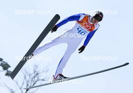 12.02.2014, Sochi, Russia (RUS): Magnus Moan (NOR), Madshus, Rottefella, Swix - XXII. Olympic Winter Games Sochi 2014, nordic combined, individual gundersen HS106/10km, Sochi (RUS). www.nordicfocus.com. © NordicFocus. Every downloaded picture is fee-liable.