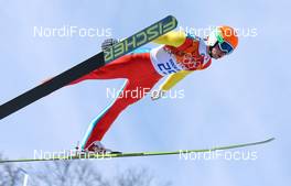 12.02.2014, Sochi, Russia (RUS): Marjan Jelenko (SLO), Fischer, Swix, Alpina, Rottefella, Odlo - XXII. Olympic Winter Games Sochi 2014, nordic combined, individual gundersen HS106/10km, Sochi (RUS). www.nordicfocus.com. © NordicFocus. Every downloaded picture is fee-liable.