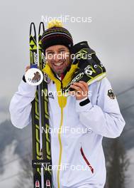 21.02.2014, Sochi, Russia (RUS): Bjoern Kircheisen (GER) - XXII. Olympic Winter Games Sochi 2014, nordic combined, medals, Sochi (RUS). www.nordicfocus.com. © NordicFocus. Every downloaded picture is fee-liable.