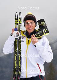 21.02.2014, Sochi, Russia (RUS): Johannes Rydzek (GER) - XXII. Olympic Winter Games Sochi 2014, nordic combined, medals, Sochi (RUS). www.nordicfocus.com. © NordicFocus. Every downloaded picture is fee-liable.