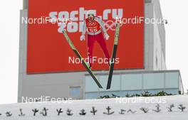 09.02.2014, Sochi, Russia (RUS): Eric Frenzel (GER), Fischer, Leki, Salomon, Adidas - XXII. Olympic Winter Games Sochi 2014, nordic combined, training, Sochi (RUS). www.nordicfocus.com. © NordicFocus. Every downloaded picture is fee-liable.
