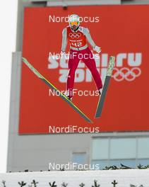09.02.2014, Sochi, Russia (RUS): Bjoern Kircheisen (GER), Fischer, Leki, Rottefella, Adidas - XXII. Olympic Winter Games Sochi 2014, nordic combined, training, Sochi (RUS). www.nordicfocus.com. © NordicFocus. Every downloaded picture is fee-liable.