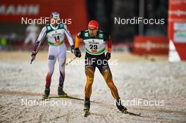 29.11.2014, Ruka, Finland (FIN): Jan Schmid (NOR), Bjoern Kircheisen (GER), (l-r) - FIS world cup nordic combined, individual gundersen HS142/10km, Ruka (FIN). www.nordicfocus.com. © Felgenhauer/NordicFocus. Every downloaded picture is fee-liable.