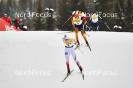 07.12.2014, Lillehammer, Norway (NOR): Haavard Klemetsen (NOR), Eric Frenzel (GER), (l-r)  - FIS world cup nordic combined, individual gundersen HS138/10km, Lillehammer (NOR). www.nordicfocus.com. © Felgenhauer/NordicFocus. Every downloaded picture is fee-liable.