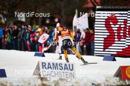 20.12.2014, Ramsau, Austria (AUT): Eric Frenzel (GER) - FIS world cup nordic combined, team sprint HS98/2x7.5km, Ramsau (AUT). www.nordicfocus.com. © Felgenhauer/NordicFocus. Every downloaded picture is fee-liable.