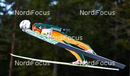 20.12.2014, Ramsau, Austria (AUT): Ernest  Yahin  (RUS) - FIS world cup nordic combined, team sprint HS98/2x7.5km, Ramsau (AUT). www.nordicfocus.com. © Felgenhauer/NordicFocus. Every downloaded picture is fee-liable.