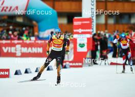 20.12.2014, Ramsau, Austria (AUT): Tino Edelmann (GER) - FIS world cup nordic combined, team sprint HS98/2x7.5km, Ramsau (AUT). www.nordicfocus.com. © Felgenhauer/NordicFocus. Every downloaded picture is fee-liable.