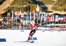 20.12.2014, Ramsau, Austria (AUT): Lukas Klapfer (AUT) - FIS world cup nordic combined, team sprint HS98/2x7.5km, Ramsau (AUT). www.nordicfocus.com. © Felgenhauer/NordicFocus. Every downloaded picture is fee-liable.