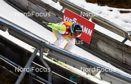 20.12.2014, Ramsau, Austria (AUT): Luka  Oblak  (SLO) - FIS world cup nordic combined, team sprint HS98/2x7.5km, Ramsau (AUT). www.nordicfocus.com. © Felgenhauer/NordicFocus. Every downloaded picture is fee-liable.