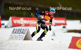 20.12.2014, Ramsau, Austria (AUT): Sebastien Lacroix (FRA) - FIS world cup nordic combined, team sprint HS98/2x7.5km, Ramsau (AUT). www.nordicfocus.com. © Felgenhauer/NordicFocus. Every downloaded picture is fee-liable.
