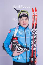 02.12.2014, Oestersund, Sweden (SWE):  Jeremy Finello (SUI) - IBU world cup biathlon, photoshooting, Oestersund (SWE). www.nordicfocus.com. © Manzoni/NordicFocus. Every downloaded picture is fee-liable.