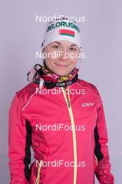 02.12.2014, Oestersund, Sweden (SWE):  Nadezhda Skardino (BLR) - IBU world cup biathlon, photoshooting, Oestersund (SWE). www.nordicfocus.com. © Manzoni/NordicFocus. Every downloaded picture is fee-liable.