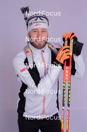 02.12.2014, Oestersund, Sweden (SWE):  Daniel Mesotitsch (AUT) - IBU world cup biathlon, photoshooting, Oestersund (SWE). www.nordicfocus.com. © Manzoni/NordicFocus. Every downloaded picture is fee-liable.