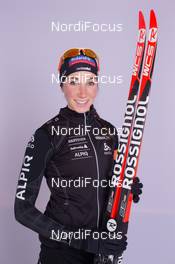 02.12.2014, Oestersund, Sweden (SWE):  Aita Gasparin (SUI) - IBU world cup biathlon, photoshooting, Oestersund (SWE). www.nordicfocus.com. © Manzoni/NordicFocus. Every downloaded picture is fee-liable.