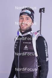 02.12.2014, Oestersund, Sweden (SWE):  Ivan Joller (SUI) - IBU world cup biathlon, photoshooting, Oestersund (SWE). www.nordicfocus.com. © Manzoni/NordicFocus. Every downloaded picture is fee-liable.