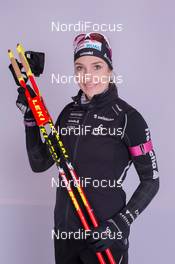 02.12.2014, Oestersund, Sweden (SWE):  Flurina Volken (SUI) - IBU world cup biathlon, photoshooting, Oestersund (SWE). www.nordicfocus.com. © Manzoni/NordicFocus. Every downloaded picture is fee-liable.
