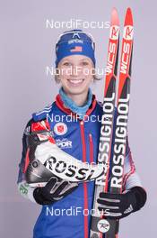 02.12.2014, Oestersund, Sweden (SWE):  Annalies Cook (USA) - IBU world cup biathlon, photoshooting, Oestersund (SWE). www.nordicfocus.com. © Manzoni/NordicFocus. Every downloaded picture is fee-liable.