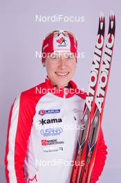02.12.2014, Oestersund, Sweden (SWE):  Zina Kocher (CAN) - IBU world cup biathlon, photoshooting, Oestersund (SWE). www.nordicfocus.com. © Manzoni/NordicFocus. Every downloaded picture is fee-liable.