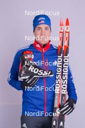30.11.2014, Oestersund, Sweden (SWE):  Tim Burke (USA) - IBU world cup biathlon, photoshooting, Oestersund (SWE). www.nordicfocus.com. © Manzoni/NordicFocus. Every downloaded picture is fee-liable.