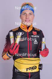 02.12.2014, Oestersund, Sweden (SWE):  Eric Lesser (GER) - IBU world cup biathlon, photoshooting, Oestersund (SWE). www.nordicfocus.com. © Manzoni/NordicFocus. Every downloaded picture is fee-liable.