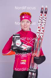 02.12.2014, Oestersund, Sweden (SWE):  Chardine Sloof (NED) - IBU world cup biathlon, photoshooting, Oestersund (SWE). www.nordicfocus.com. © Manzoni/NordicFocus. Every downloaded picture is fee-liable.