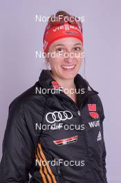 02.12.2014, Oestersund, Sweden (SWE):  Vanessa Hinz (GER) - IBU world cup biathlon, photoshooting, Oestersund (SWE). www.nordicfocus.com. © Manzoni/NordicFocus. Every downloaded picture is fee-liable.