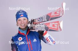 02.12.2014, Oestersund, Sweden (SWE):  Annalies Cook (USA) - IBU world cup biathlon, photoshooting, Oestersund (SWE). www.nordicfocus.com. © Manzoni/NordicFocus. Every downloaded picture is fee-liable.