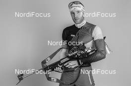 02.12.2014, Oestersund, Sweden (SWE):  Simon Eder (AUT) - IBU world cup biathlon, photoshooting, Oestersund (SWE). www.nordicfocus.com. © Manzoni/NordicFocus. Every downloaded picture is fee-liable.