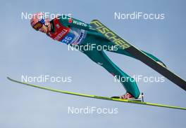 01.01.2014, Garmisch, Germany (GER): Michael Neumayer (GER), Fischer - FIS world cup ski jumping, four hills tournament, individual HS140, Garmisch (GER). www.nordicfocus.com. © Laiho/NordicFocus. Every downloaded picture is fee-liable.
