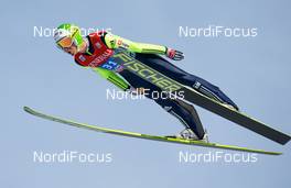 01.01.2014, Garmisch, Germany (GER): Tomaz Naglic (SLO), Fischer - FIS world cup ski jumping, four hills tournament, individual HS140, Garmisch (GER). www.nordicfocus.com. © Laiho/NordicFocus. Every downloaded picture is fee-liable.