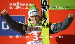 01.02.2014, Willingen, Germany (GER): Jernej Damjan (SLO), Fischer - FIS world cup ski jumping, individual HS145, Willingen (GER). www.nordicfocus.com. © Domanski/NordicFocus. Every downloaded picture is fee-liable.