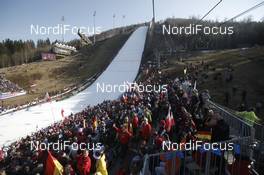 14.03.2014, Harrachov, Czech Republic (CZE): jumping hill - FIS ski flying world championships, ski jumping, individual HS205, Harrachov (CZE). www.nordicfocus.com. © Domanski/NordicFocus. Every downloaded picture is fee-liable.