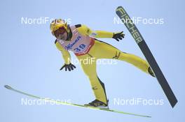 14.03.2014, Harrachov, Czech Republic (CZE): Noriaki Kasai (JPN), Fischer - FIS ski flying world championships, ski jumping, individual HS205, Harrachov (CZE). www.nordicfocus.com. © Domanski/NordicFocus. Every downloaded picture is fee-liable.