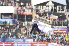 14.03.2014, Harrachov, Czech Republic (CZE): Anders Fannemel (NOR), Fluege.de - FIS ski flying world championships, ski jumping, individual HS205, Harrachov (CZE). www.nordicfocus.com. © Domanski/NordicFocus. Every downloaded picture is fee-liable.