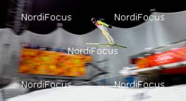 14.02.2014, Sochi, Russia (RUS): Siim-Tanel Sammelselg (EST), Fischer - XXII. Olympic Winter Games Sochi 2014, ski jumping, individual HS140, Qualification, Sochi (RUS). www.nordicfocus.com. © NordicFocus. Every downloaded picture is fee-liable.