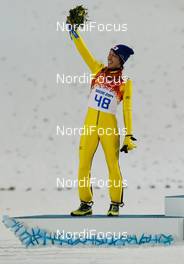 15.02.2014, Sochi, Russia (RUS): Noriaki Kasai (JPN), Fischer - XXII. Olympic Winter Games Sochi 2014, ski jumping, individual HS140, Sochi (RUS). www.nordicfocus.com. © NordicFocus. Every downloaded picture is fee-liable.