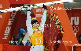 17.02.2014, Sochi, Russia (RUS): Andreas Wellinger (GER), Fluege.de - XXII. Olympic Winter Games Sochi 2014, ski jumping, team HS140, Sochi (RUS). www.nordicfocus.com. © NordicFocus. Every downloaded picture is fee-liable.