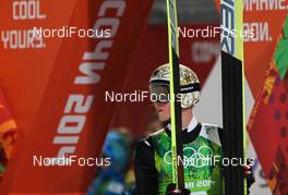 17.02.2014, Sochi, Russia (RUS): Thomas Morgenstern (AUT), Fischer - XXII. Olympic Winter Games Sochi 2014, ski jumping, team HS140, Sochi (RUS). www.nordicfocus.com. © NordicFocus. Every downloaded picture is fee-liable.