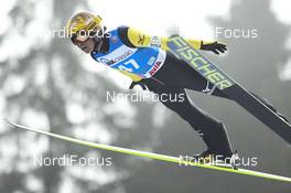 23.11.2014, Klingenthal, Germany (GER): Noriaki Kasai (JPN), Fischer - FIS world cup ski jumping, individual HS140, Klingenthal (GER). www.nordicfocus.com. © Domanski/NordicFocus. Every downloaded picture is fee-liable.