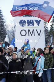 26.01.2014, Planica, Slovenia (SLO): Feature Spectators - FIS world cup ski jumping ladies, individual HS95, Planica (SLO). www.nordicfocus.com. © Mandl/NordicFocus. Every downloaded picture is fee-liable.