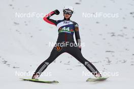 01.02.2014, Hinzenbach, Austria (AUT): Irina Avvakumova (RUS), Fischer - FIS world cup ski jumping ladies, individual HS85, Hinzenbach (AUT). www.nordicfocus.com. © Laiho/NordicFocus. Every downloaded picture is fee-liable.