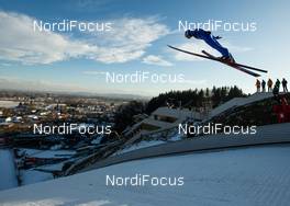 01.02.2014, Hinzenbach, Austria (AUT): Julia Kykkaenen (FIN), Sporten - FIS world cup ski jumping ladies, individual HS85, Hinzenbach (AUT). www.nordicfocus.com. © Laiho/NordicFocus. Every downloaded picture is fee-liable.