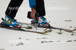 02.02.2014, Hinzenbach, Austria (AUT): hill preparation - FIS world cup ski jumping ladies, individual HS85, Hinzenbach (AUT). www.nordicfocus.com. © Laiho/NordicFocus. Every downloaded picture is fee-liable.