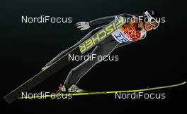 11.02.2014, Sochi, Russia (RUS): Jessica Jerome (USA), Fischer - XXII. Olympic Winter Games Sochi 2014, ski jumping ladies, individual HS106, Sochi (RUS). www.nordicfocus.com. © NordicFocus. Every downloaded picture is fee-liable.