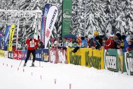 19.01.2014, Lienz, Austria (AUT): Feature Finish Line - FIS Marathon Cup Dolomitenlauf, Lienz (AUT). www.nordicfocus.com. © Mandl/NordicFocus. Every downloaded picture is fee-liable.