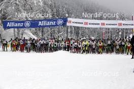 19.01.2014, Lienz, Austria (AUT): Start Dolomitenlauf - FIS Marathon Cup Dolomitenlauf, Lienz (AUT). www.nordicfocus.com. © Mandl/NordicFocus. Every downloaded picture is fee-liable.