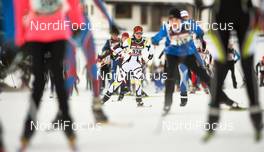 25.01.2014, Bad Hindelang, Germany (GER): kids race  - Skitrail Tannheimertal, Bad Hindelang (GER). www.nordicfocus.com. © Felgenhauer/NordicFocus. Every downloaded picture is fee-liable.